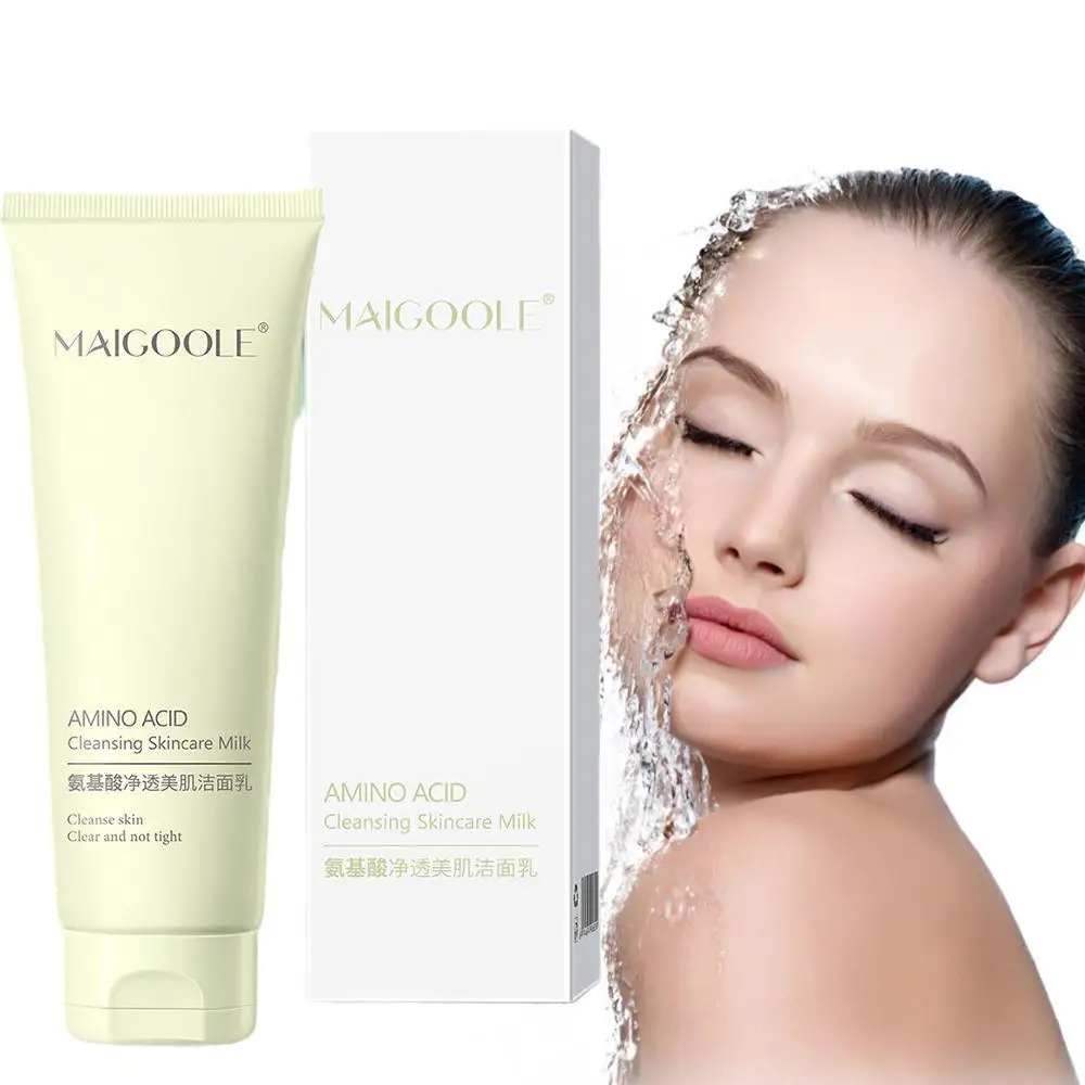 

100g Amino Acid Cleansing Moisturizing Face Wash Oil Control Pore Shrinking Deep Clean Whitening Skin Care Face Wash