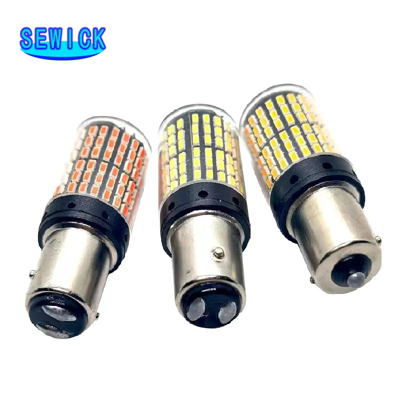  õ LED , 3014 144smd CanBus S25 1156 BA15S P21W LED , T20 LED 7440 W21W W21/5W, 20 