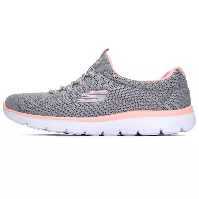 Skechers Women's sneakers Summer breathable mesh casual running shoes Lightweight cushioned jogging shoes