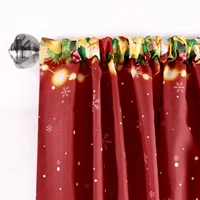 2pcs Christmas Curtain Merry Christmas Decoration for Home 2025 Xmas Curtain Window Ornaments Navidad Natal New Year Gift 2026 6