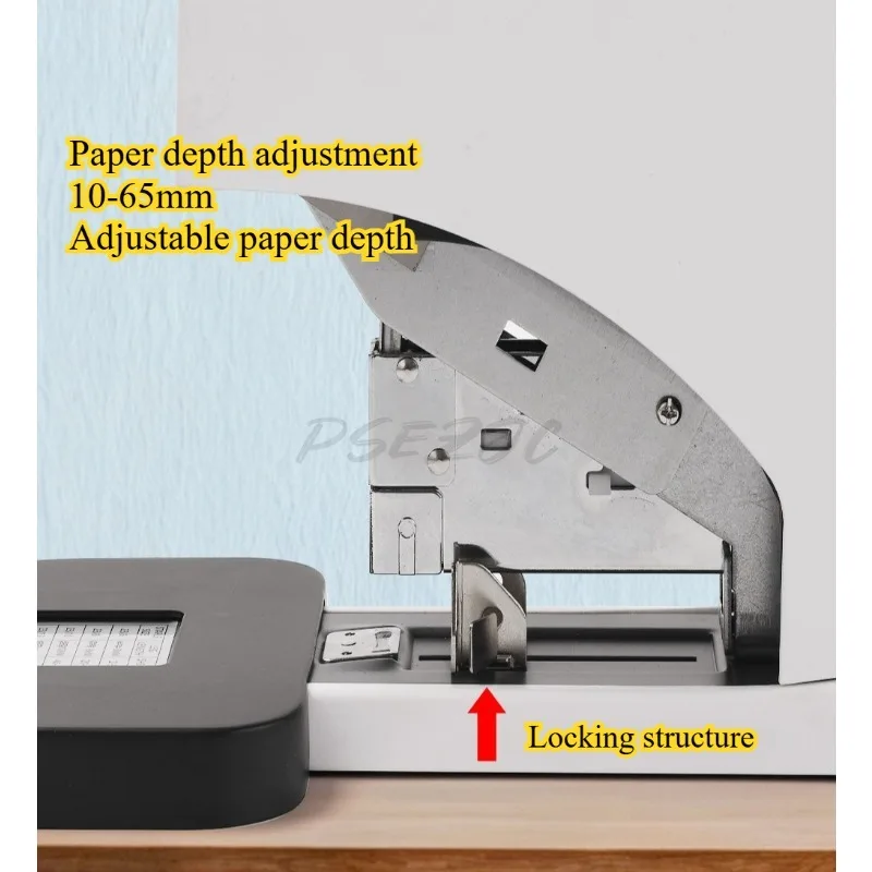 전기식 듀얼 헤드 스테이플러 사무용 휴대용 스테이플러 듀얼 헤드 문서 제본 스테이플러