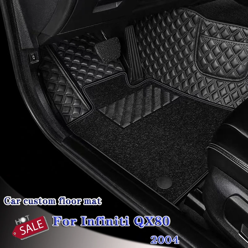 

For Infiniti QX80 2004 Car Floor Mats Auto Interiors Parts Automobiles Styling Floorliners Dash Artificial Leather Waterproof