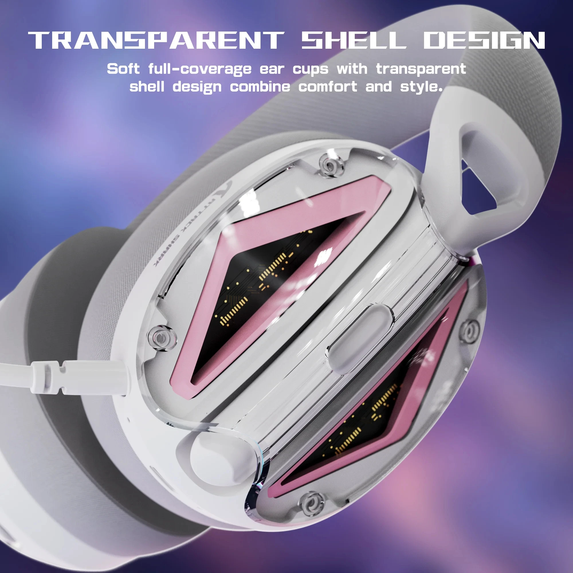 Ultra Light Tri Mode Wireless Gaming Headset