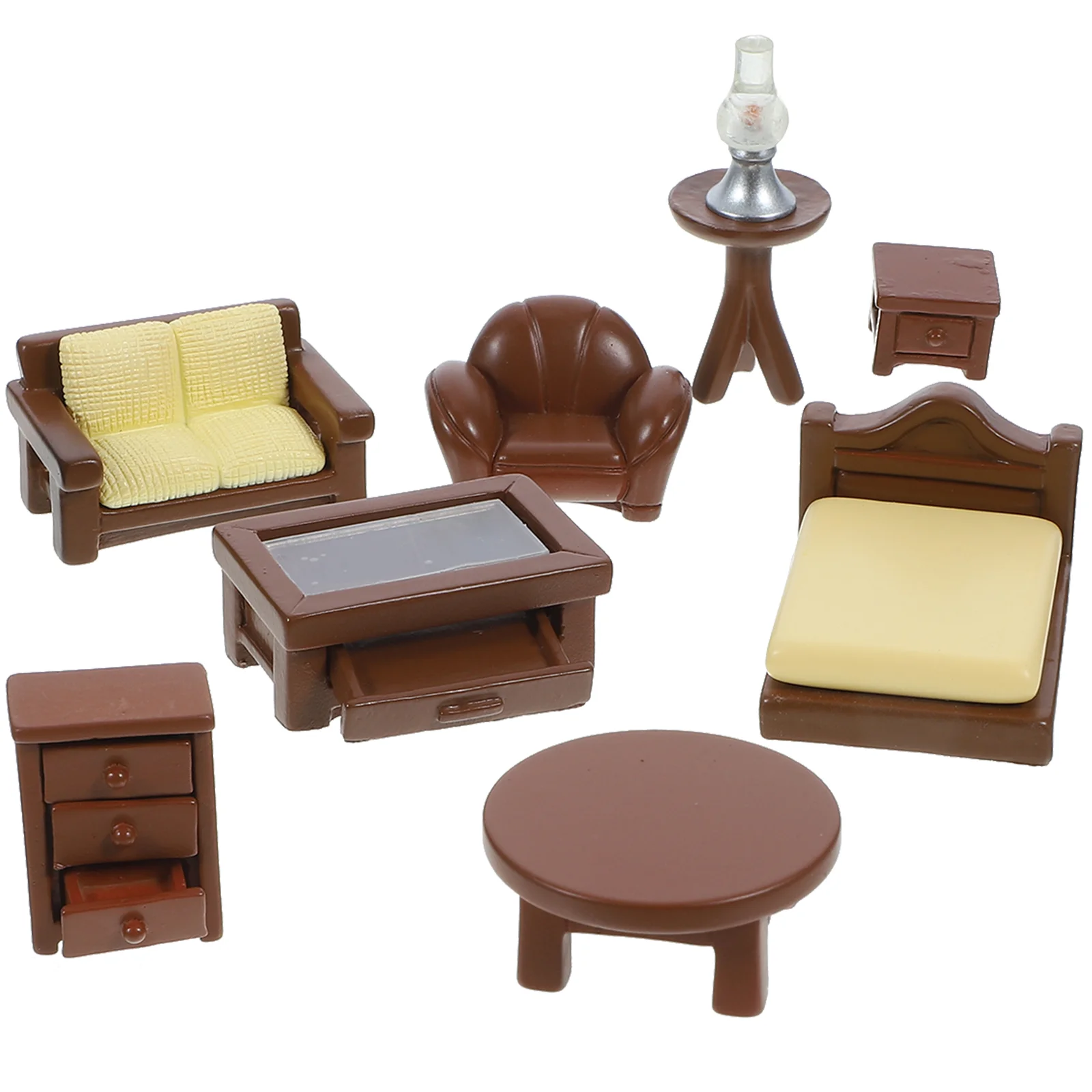 

1 Набор миниатюрная мебель для кукольного домика Набор для украшения кукольного домика сцена реквизит наборы моделей