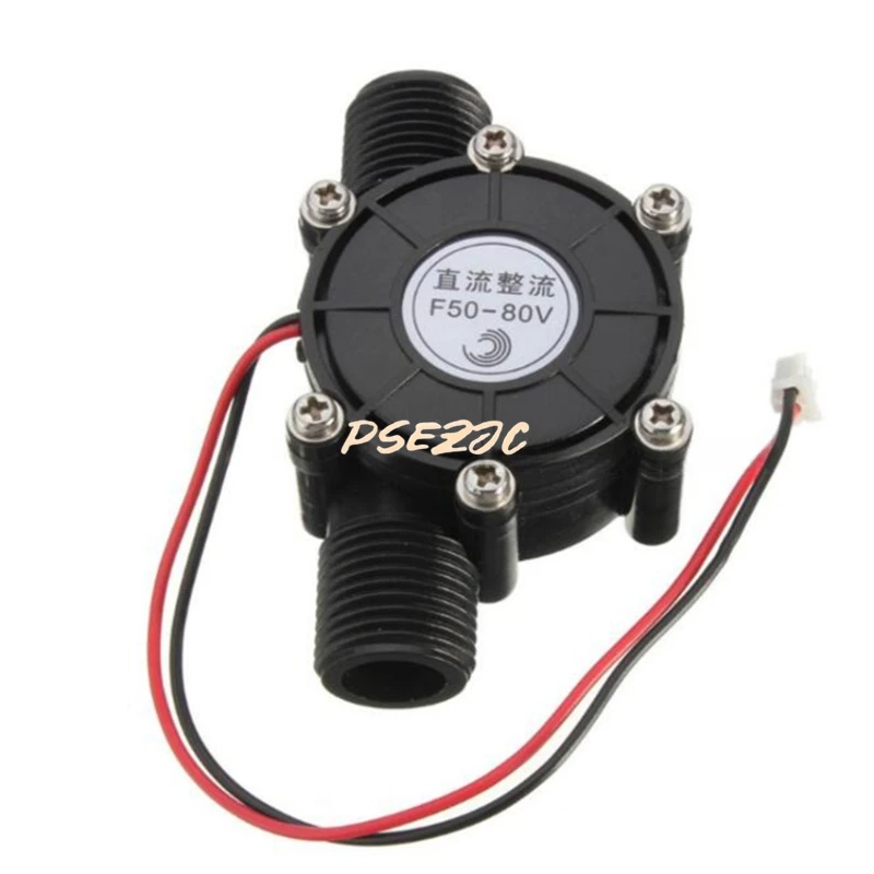 Hydroelectric Generator 1PC 80v/12v /5V 10W DC Micro Hydro Generator Tap Water Flow Hydraulic DIY 1/2 Inch Alternative Energy Generators