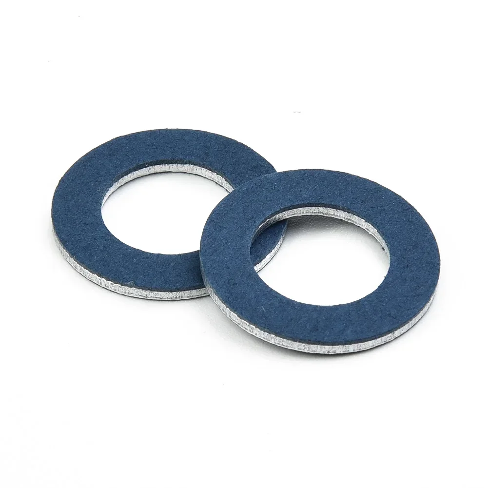 Oil Drain Plug Gasket,Oil Drain Plug Seal Washer 100Pcs 12mm for TOYOTA for LEXUS SCION 90430-12031 90430-12028 095-156 65394