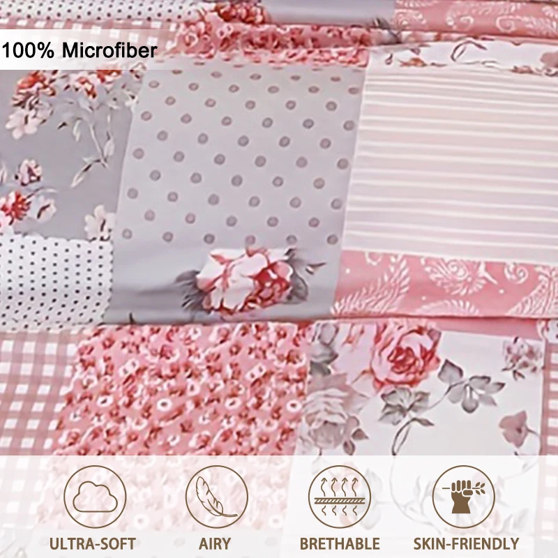 Floral Pattern Duvet Cover 4