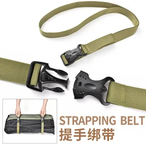 Luggage Bundling Belt with Double Safety Type, Packing Safety Belt, Cargo Bundling, Fixed Tying Rope,A1077, Outdoor Camping