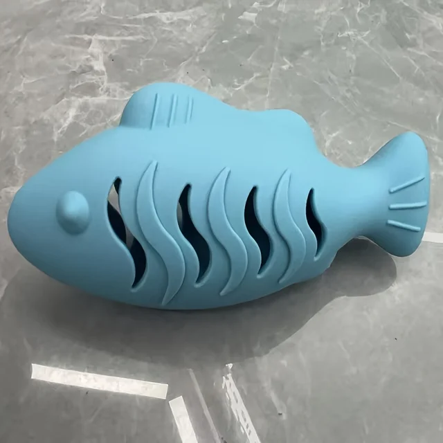 1pc Octopus-Shaped Cat Chew Toy - Interactive Treat Puzzle Feeder & Dental Teether，Self-Entertaining Silicone Pet Toy 6