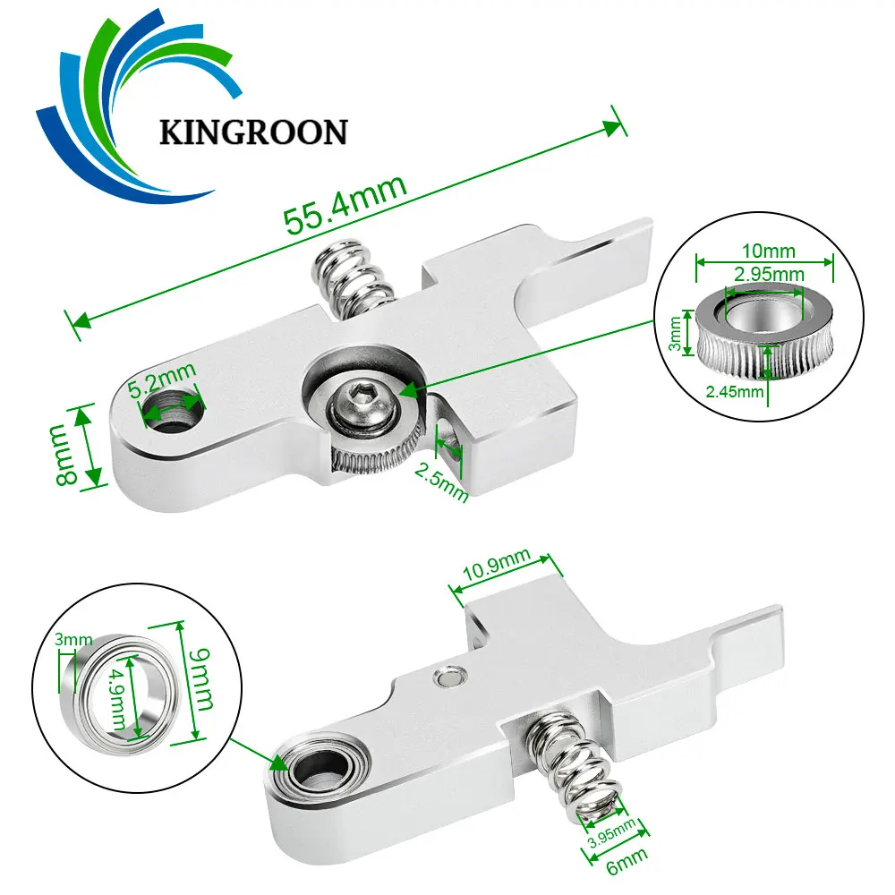 King- Braço Idaeraer para Metal 1.75 mm Ultimate Ultimate xx Peça de Impressora 3d mm - Imagem 2