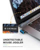 Seenda Mouse Jiggler USB Shaker Mechanical Undetectable On Off Mover Movement Simulator Smart Slent Keeps Computer Laptop Awake - Image 2