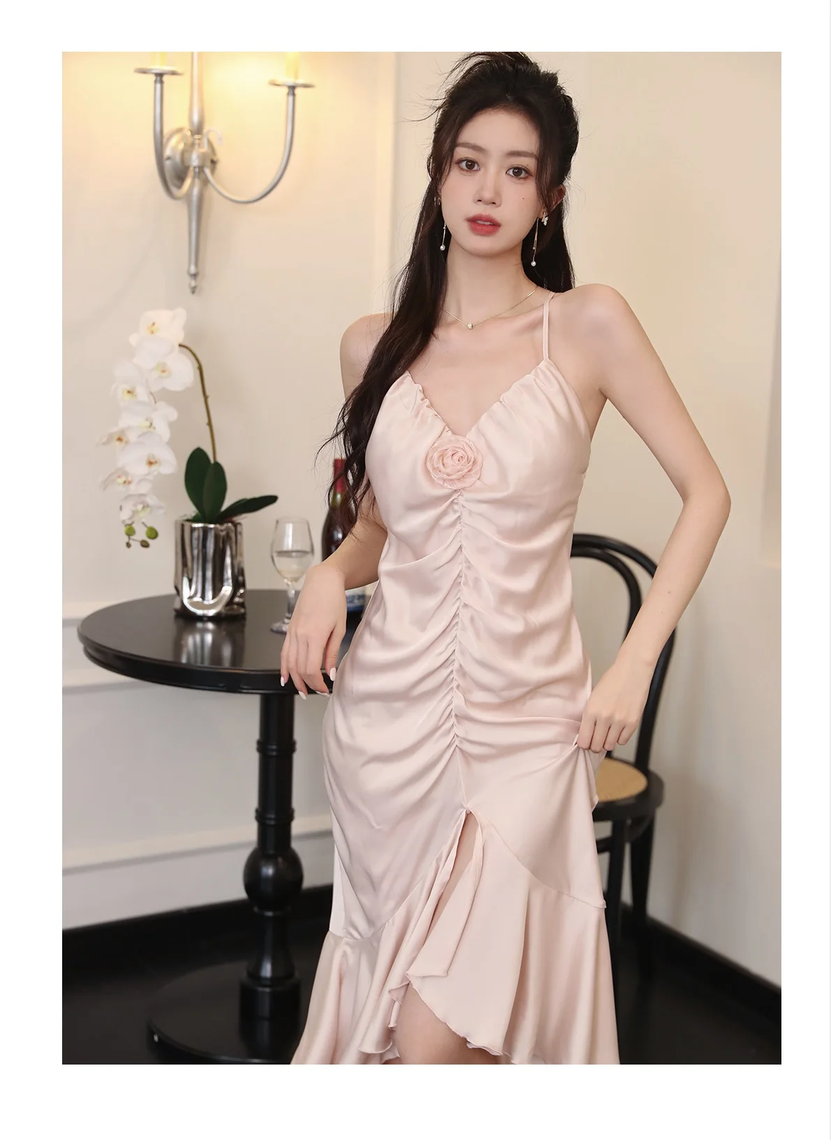 Women pajamas Summer sexy slip night dress Summer pajamas Cute girl home dress