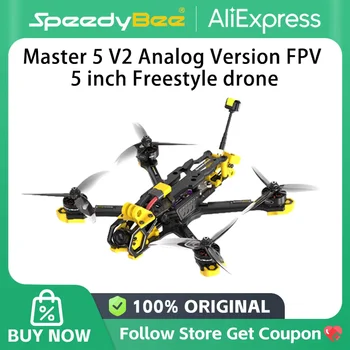 Set drone freestyle analogico SpeedyBee Master 5 V2 con motore SpeedyBee F405 V3 Stack 2306 1900KV 6S