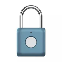 Mini Lock Fingerprint Smart Padlock Quick Unlock Keyless USB Rechargeable Door USB Keyless Fingerprint Lock for Luggage Case - Image 4