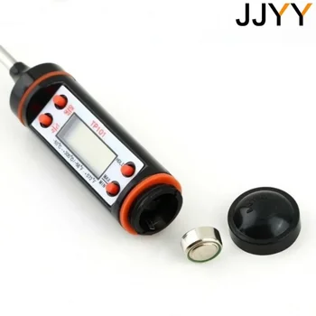 JJYY Food Meat Digital Thermometer Kitchen Oil Temperature BBQ Cooking Liquid Digital Temperature Measuring Probe Kitchen Tools 3
