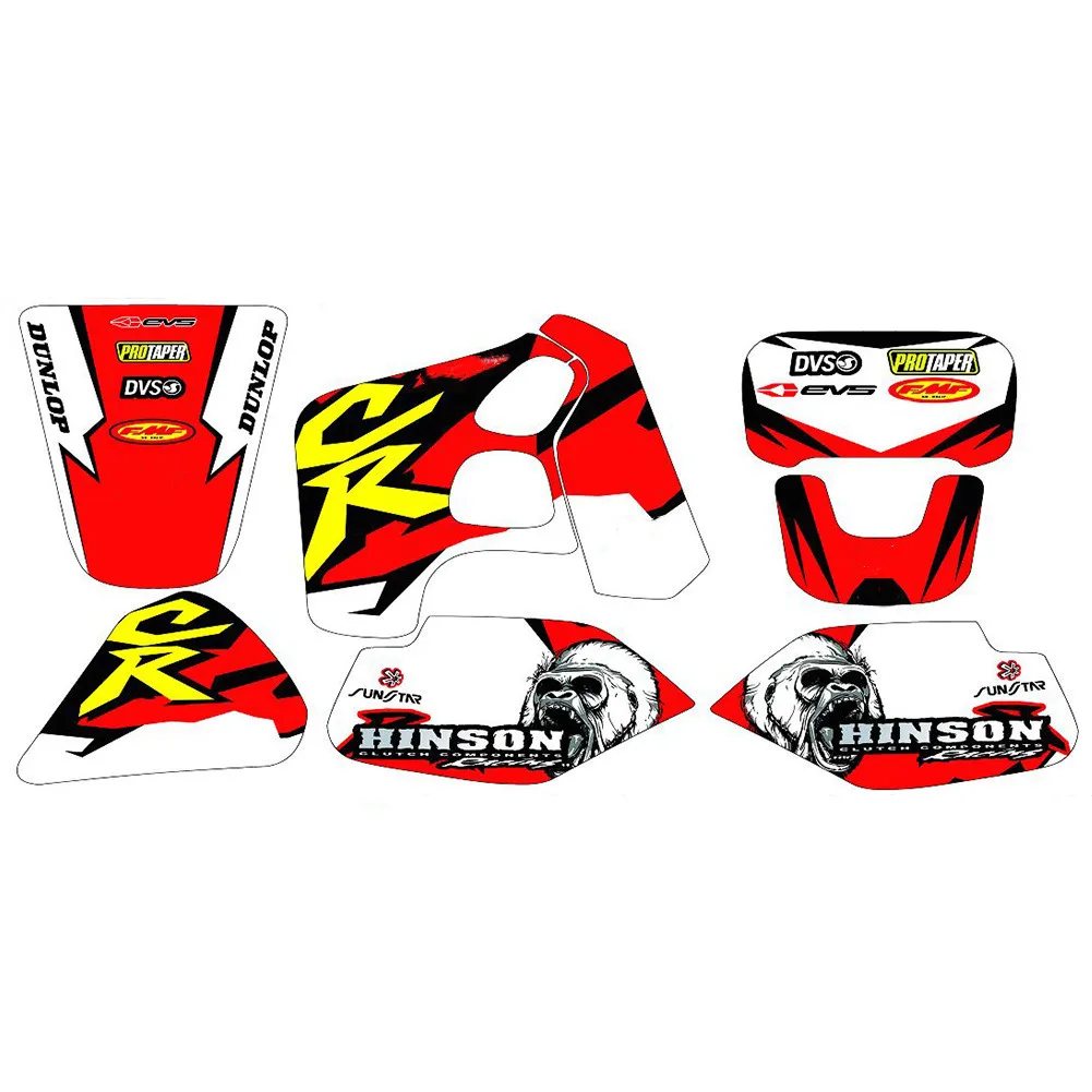 Crm 50 80 Motocross Team 3m Stickers Graphics Backgrounds Decals Kits For Honda Crm50 50crm For Honda Crm80 Crm 80 Decals Stickers Aliexpress
