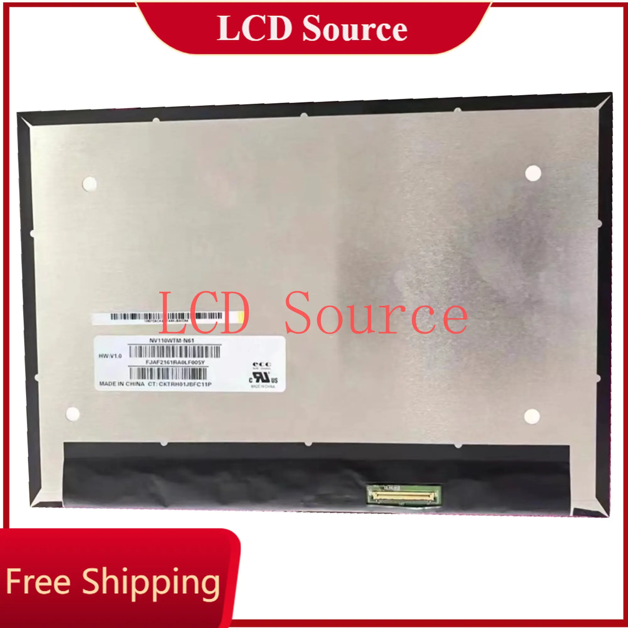 NV110WTM-N61 40 контактов, 11,0 дюйма, 2160X144 0, матричная панель, ЖК-экран для ноутбука
