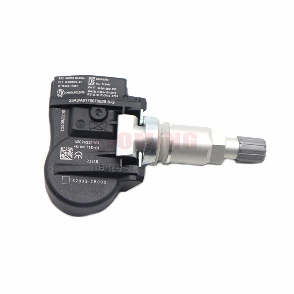 ڵ TPMS Ÿ̾ з ͸ ,  Ÿ ҳŸ  2012 52933-2B000, 433MHz
