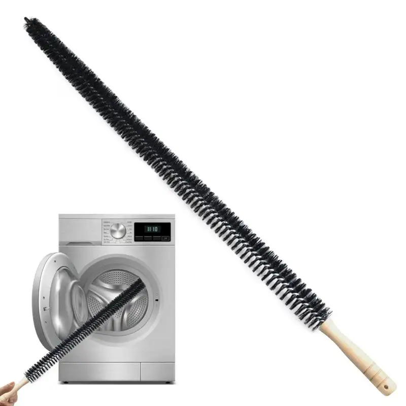 

Dryer Vent Cleaner Radiator Cleaning Dryer Brush Portable And Reusable Long Refrigerator Coil Brush Lint Remover For Radiators