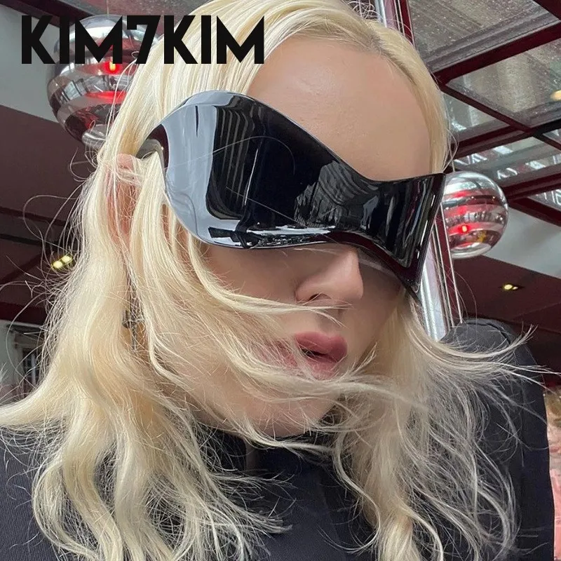 Oversized Steampunk Sunglasses New Women Men 2025 Luxury