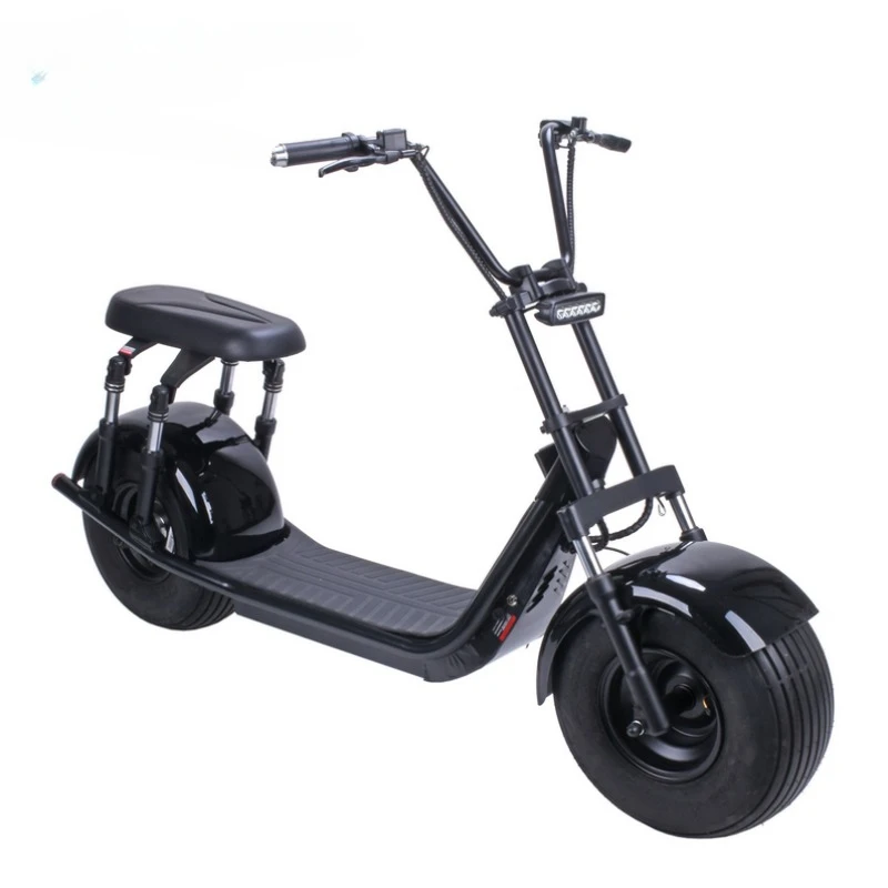 

Stock Citycoco Scooter 800w 1000w 1500w Fat Tire Adult Electric Motorcycle with EEC