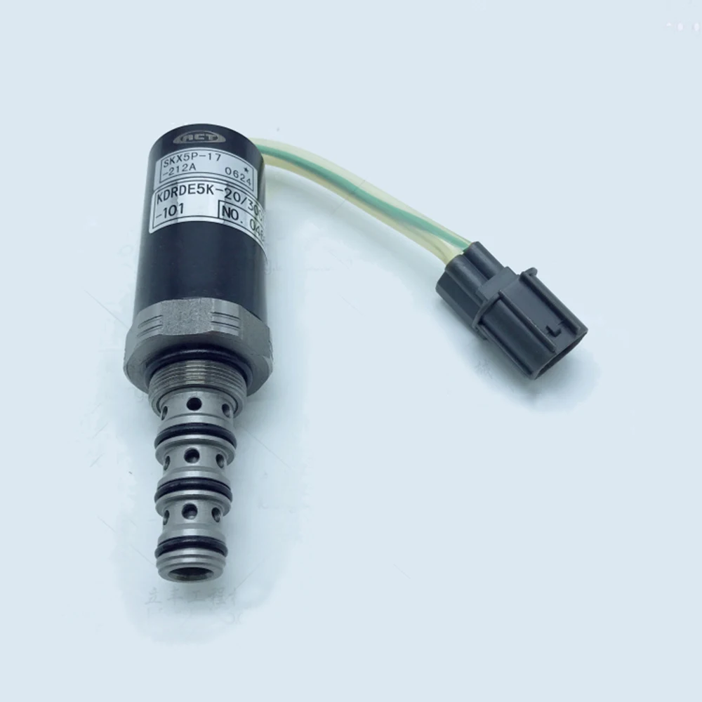 

Быстрая Бесплатная Доставка! Электромагнитный клапан 30C12A-101 для экскаватора Kobelco SK200-2 , Kobelco