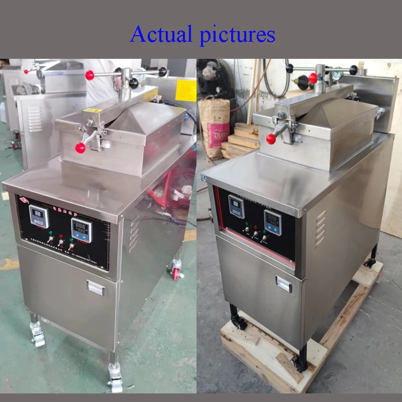 YXD-25 Pressure Fryer High Voltage Gas Commercial Stainless Steel Electric Heating  Fried Chicken Equipment 6