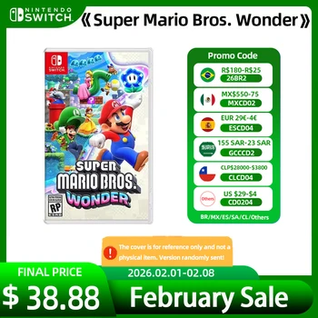 Super Mario Bros. Wonder Nintendo Switch Game Deals 100% Official Original Physical Game Card Action Genre for Switch OLED Lite 1