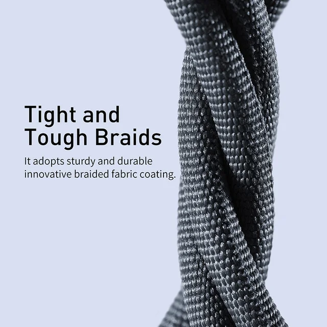 كابل USB من Baseus لهاتف iPhone 14 13 12 Pro Max X XR XS 8 7 6s 6 وipad شاحن سريع لشحن البيانات سلك USB كابلات للهاتف المحمول