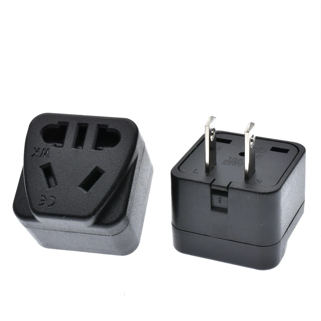 Superior Quality Power Conversion Plug China Taiwan, Japan, USA, Canada, Philippines 2 Flat Pin Travel Adaptor