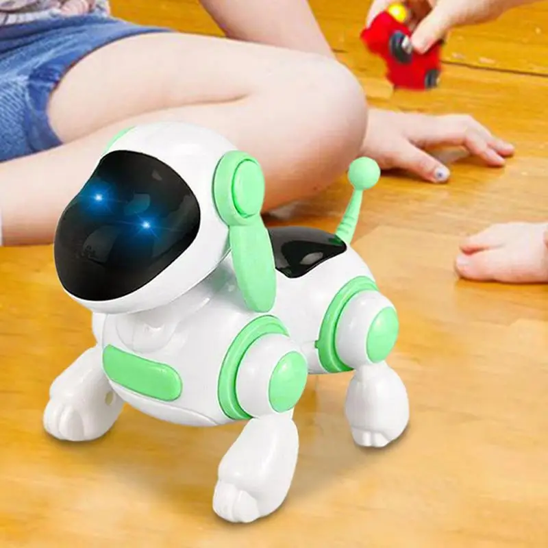 Interactive Robot Dog Remote Control Dancing And Walking RC Robot Funny Interactive Stunt Puppy With Sound For Kid Child Age 3-7 5