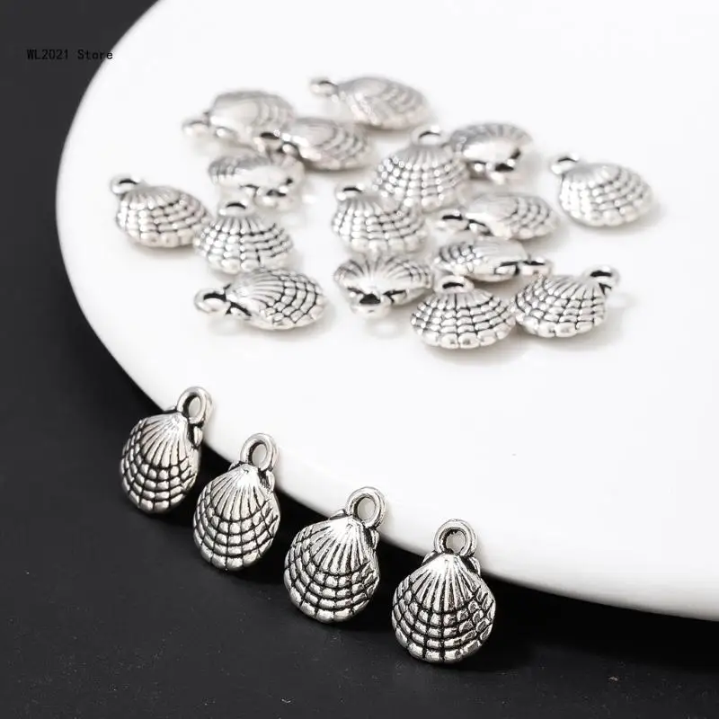 

20PCS for Jewelry Making Alloy Silver Pendant DIY Earring
