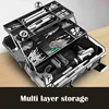 Multifunctional Thickened Tool Box Folding Storage Box Home Professional Electrician Maintenance Portable Shockproof Tool Box 6