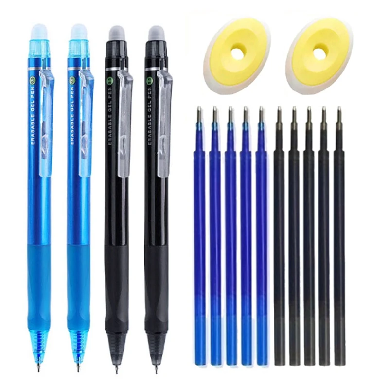 Boligrafos Borrables Para Escribir 10 Unidades Bolígrafo Borrable Bolígrafo Borrable 0,5 Mm Bolígrafo Borrable Para Estudiantes Regalo Escuela Suministros De Oficina Utiles Escolares Boligrafos De Gel Borrables