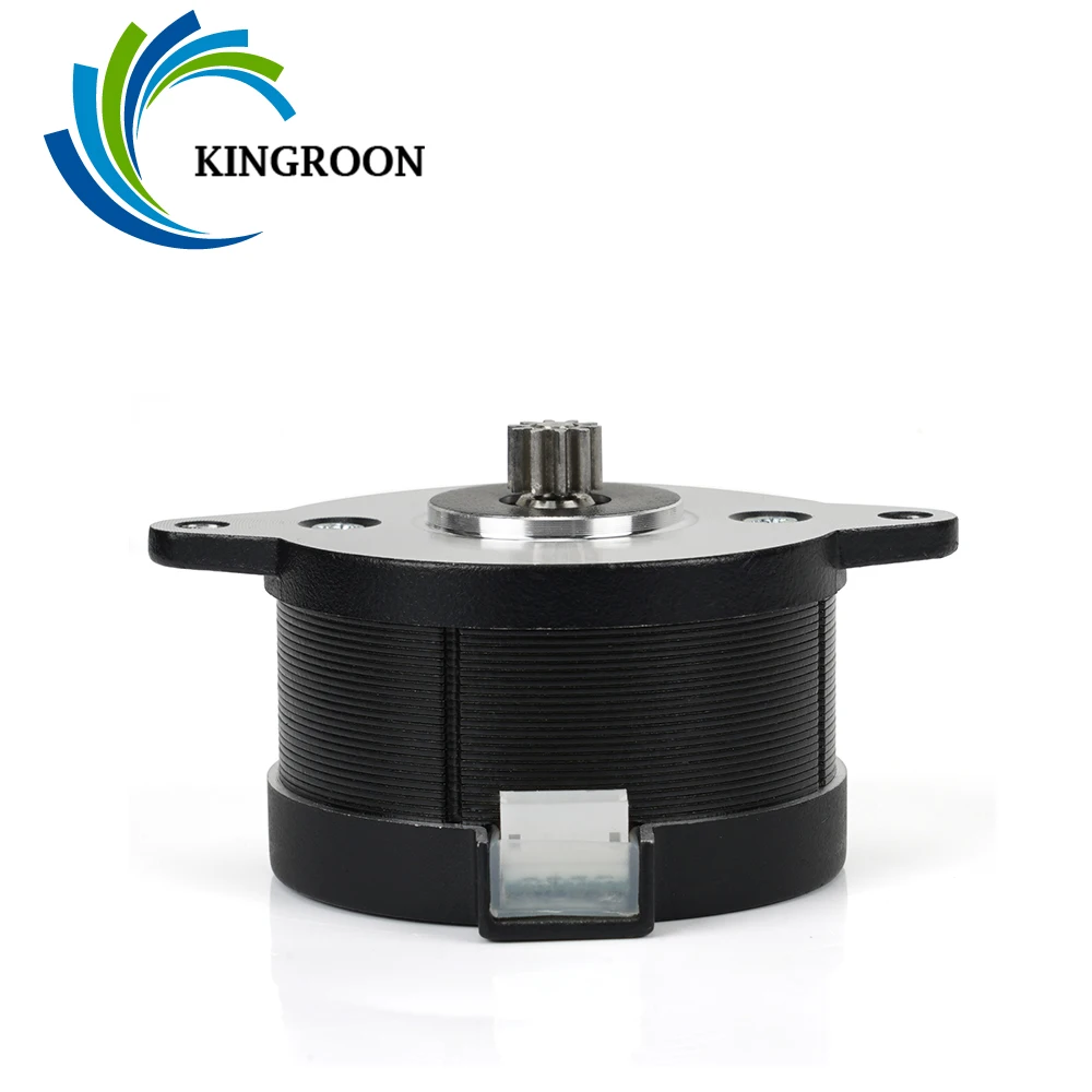 Kingroon-motor de Passo Redondo Nema14 36 Motor de Alta Temperatura Linha 1m Extrusora Impressora Voron 3d 36byg1204-a6qht - Imagem 3