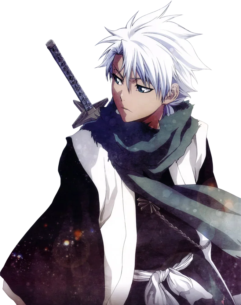 Toshiro Hitsugaya Bleach v2 Weatherproof Anime Sticker Car Decal 3,6,8 3 sizes for choice.