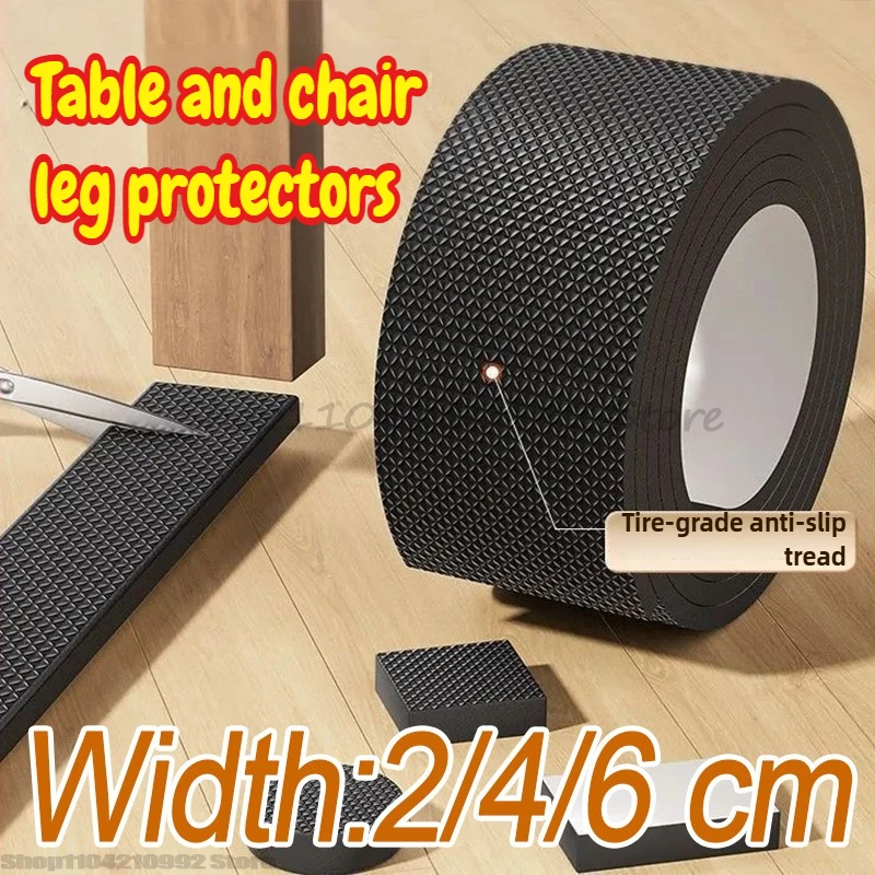 Table Foot Sticker Protector Anti-slip Furniture Pads Self Adhesive Furniture Leg Feet Protector Pad ...