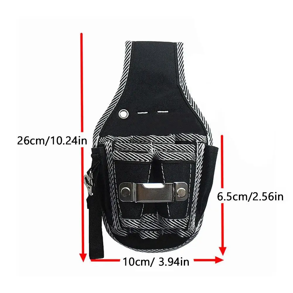 Tool Bag Electrician Repair Waist Multi Pocket Large Capacity 600d Oxford Cloth Outdoor Storage Arrange