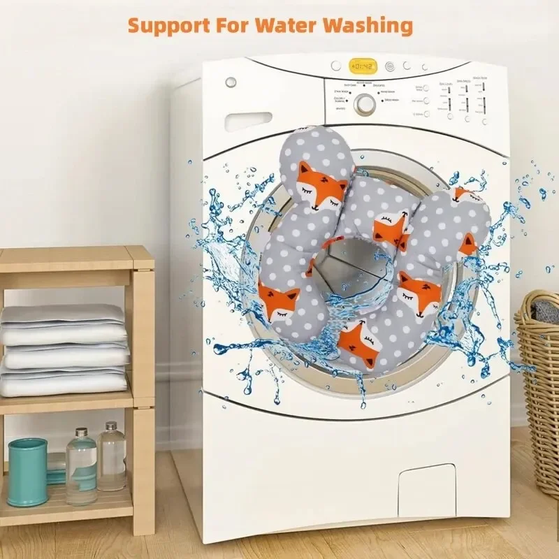 Baby Neck Pillows for Car Seat,Upgraded Baby Support Pillow, Baby Travel Pillow for Head and Neck, Pushchair,Travel