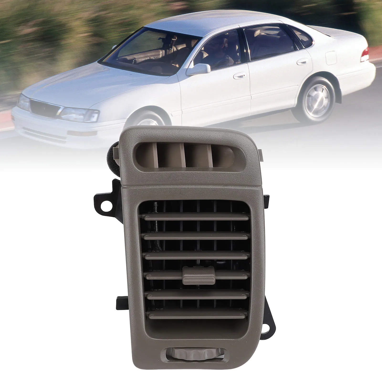 Car AC Vent Panel Dash AC Air Vent Outlet  Fit Anti Aging Enhanced Air Circulation for Avalon Pre-facelift 1995 To 1999