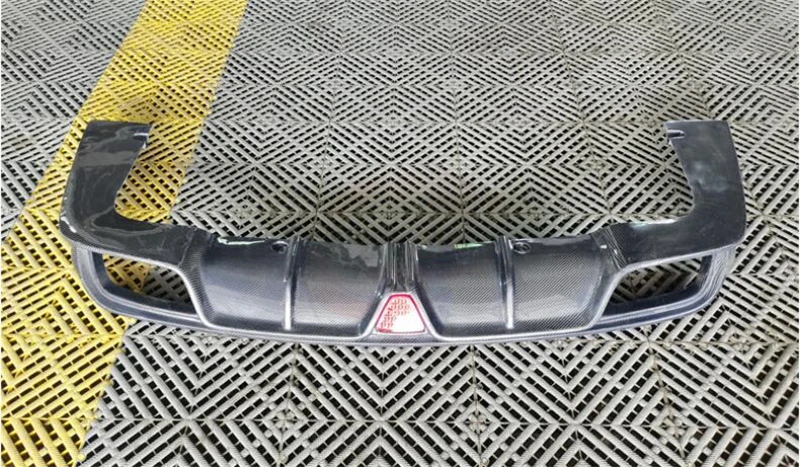 For Maserati Quattroporte High Quality Real Carbon Fiber Front Lip Rear Diffuser Body Side Skirt Kit Spoiler Refits - - Racext 29