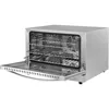 23 in. Commercial Countertop Convection Oven for Half-Size Pans with 4 Racks 1600W of Power in Stainless-Steel 4