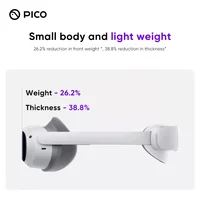 Original Pico4 VR Headset All-In-One Virtual Reality Pico 4 VR Glasses 4K+ Display For Metaverse & Stream VR 3D Gaming 3