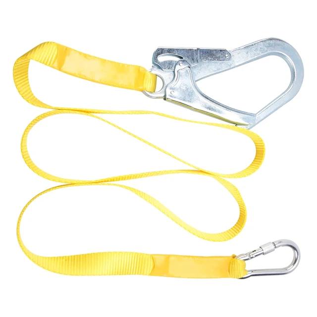 Safety Lanyard, Outdoor Climbing Harness Belt Lanyard Fall