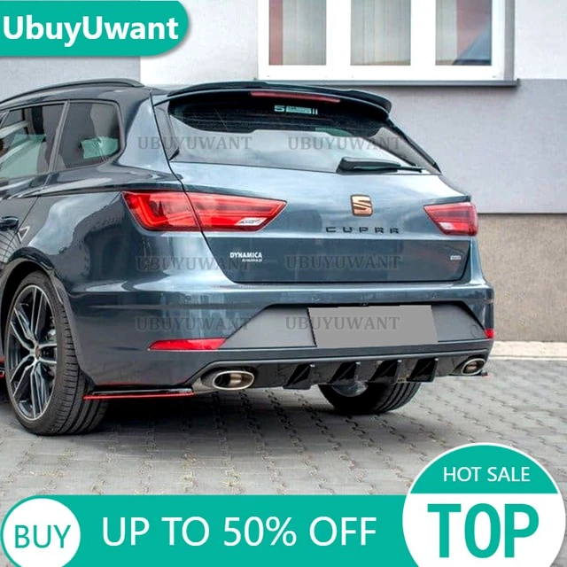 UBUYUWANT aleron For Seat LEON MK3 5F FR 5Door Hatchback Spoiler Rear Roof  Spoiler Lip Car Tail Wing Decoration 2012 - 2019 2020 - AliExpress