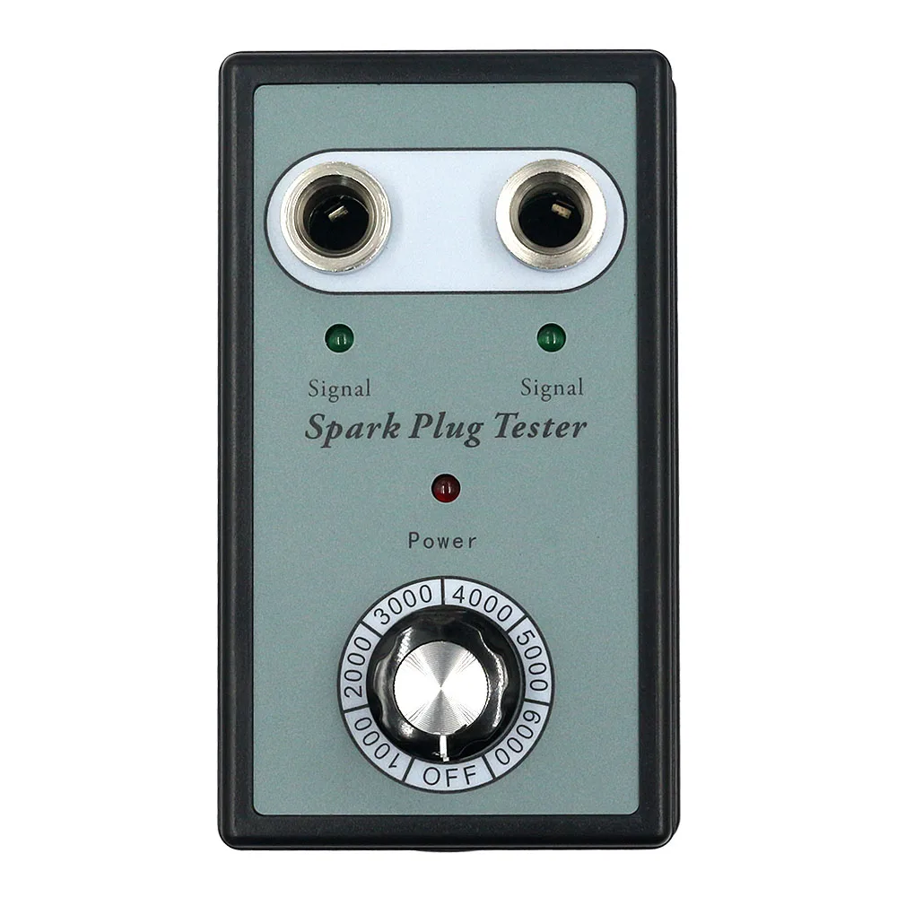 Universal Dual Hole Spark Plug Tester Adjustable In-Line Ignition Plug Analyzer Spark Test Pen Ignition Coil Checker spark plug tester