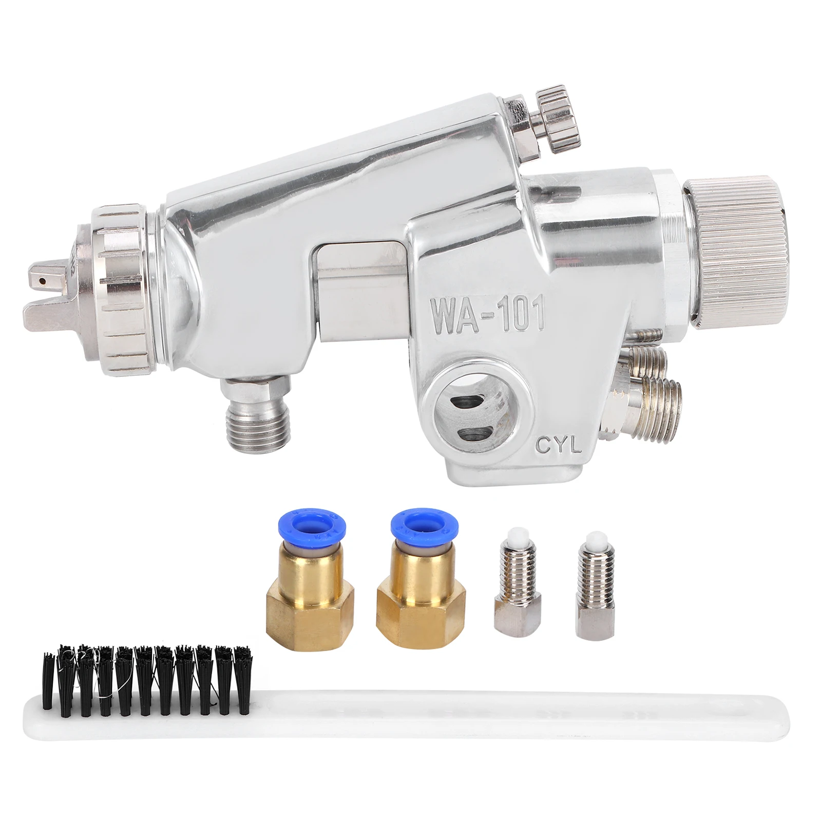 Pneumatic Paint Sprayer Uniform Spraying Painting Sprayer Low Pressure Long-Lasting Large Spray Width for H2 Narrow Spaces