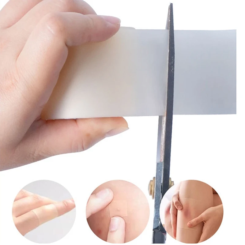 Topboutique Hydrocolloid Roll For Wound Care,Hydrocolloid Patch Bandages,Waterproof Self-Adhesive Hydrocolloid Bandages For Burns,Blisters & Acne,Ultra- Absorbent,1 Roll(2in*16ft