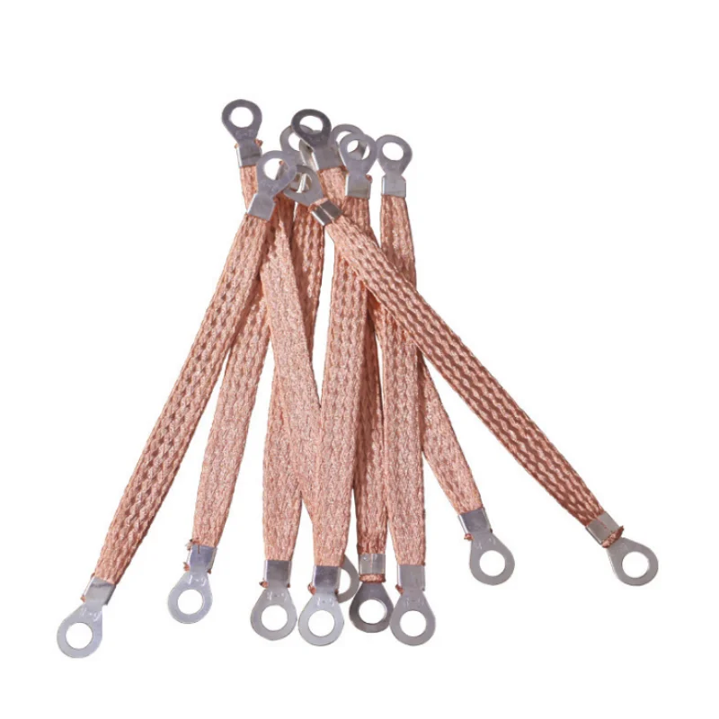 10/50pcs Bridge Ground Wire Jumper 4 Square 6 Square Copper clad