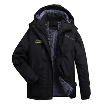 2023 New Women Fashion Warm Parkas Hooded Thick Plush Winter Coats Outdoor Camping Hiking Jackets Windproof Outerwear Chaquetas 2